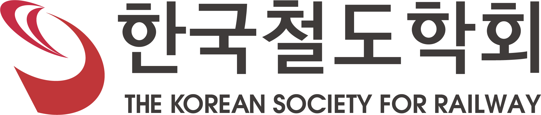한국철도학회 로고